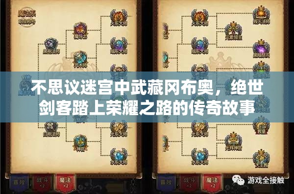 不思议迷宫中武藏冈布奥，绝世剑客踏上荣耀之路的传奇故事