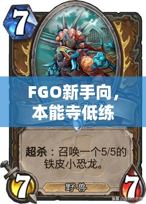 FGO新手向，本能寺低练度高效刷平蜘蛛素材攻略详解