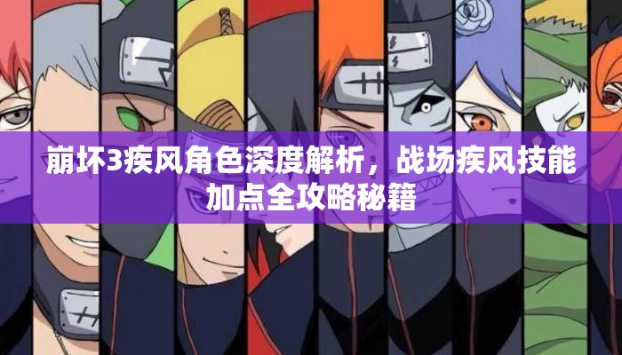 崩坏3疾风角色深度解析，战场疾风技能加点全攻略秘籍