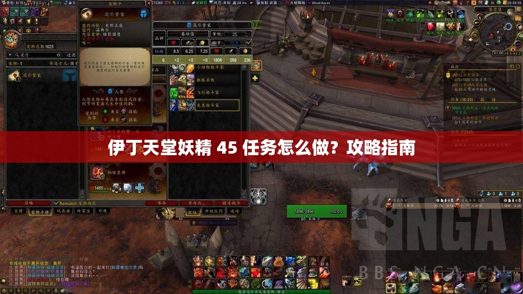 伊丁天堂妖精 45 任务怎么做？攻略指南