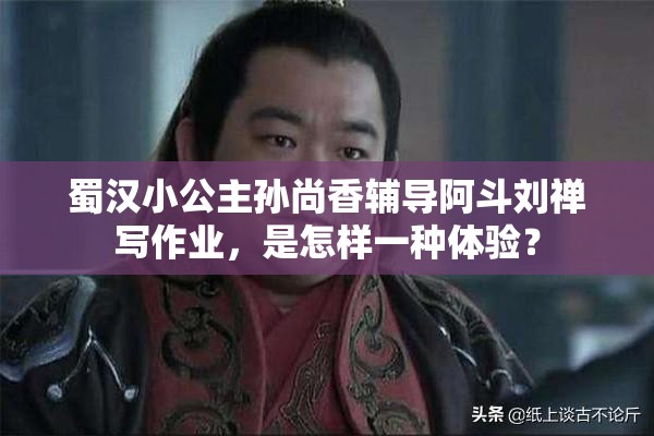蜀汉小公主孙尚香辅导阿斗刘禅写作业，是怎样一种体验？