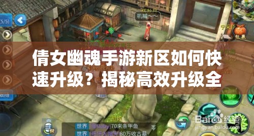 倩女幽魂手游新区如何快速升级？揭秘高效升级全新秘籍！