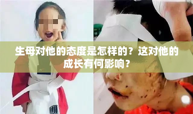 生母对他的态度是怎样的？这对他的成长有何影响？