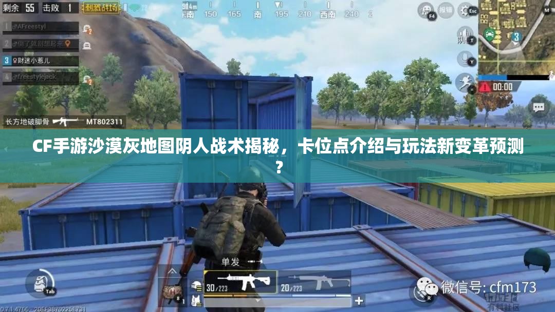CF手游沙漠灰地图阴人战术揭秘，卡位点介绍与玩法新变革预测？
