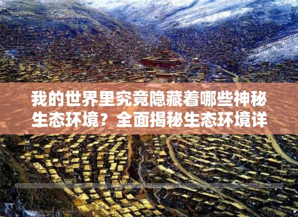我的世界里究竟隐藏着哪些神秘生态环境？全面揭秘生态环境详解！