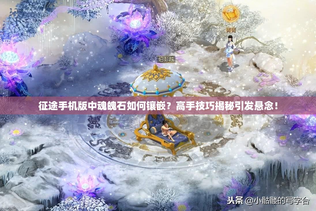 征途手机版中魂魄石如何镶嵌？高手技巧揭秘引发悬念！