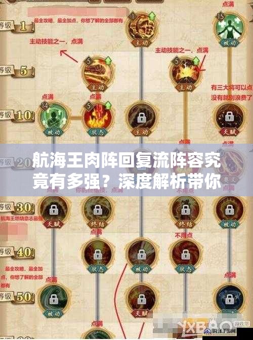 航海王肉阵回复流阵容究竟有多强？深度解析带你揭秘！