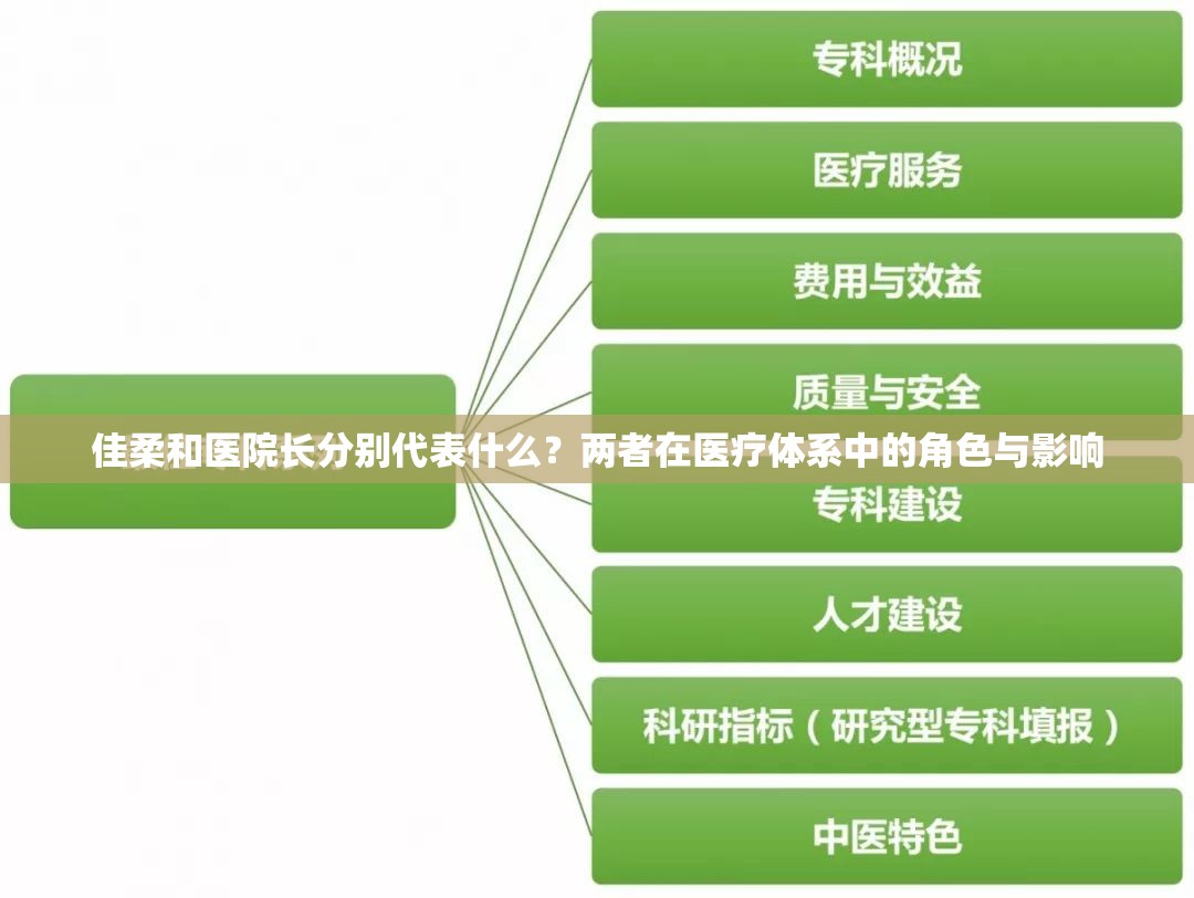 佳柔和医院长分别代表什么？两者在医疗体系中的角色与影响