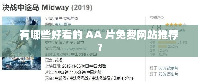 有哪些好看的 AA 片免费网站推荐？