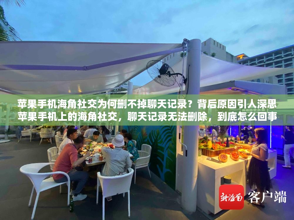苹果手机海角社交为何删不掉聊天记录？背后原因引人深思苹果手机上的海角社交，聊天记录无法删除，到底怎么回事？苹果手机海角社交删不掉聊天记录，是系统漏洞还是另有隐情？