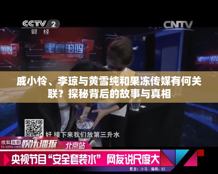 戚小怜、李琼与黄雪纯和果冻传媒有何关联？探秘背后的故事与真相
