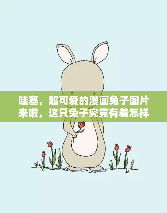 哇塞，超可爱的漫画兔子图片来啦，这只兔子究竟有着怎样的故事呢？