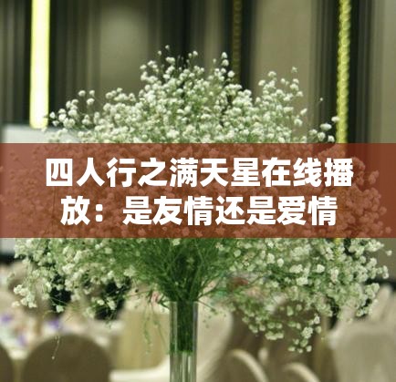 四人行之满天星在线播放：是友情还是爱情？