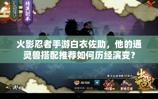 火影忍者手游白衣佐助，他的通灵兽搭配推荐如何历经演变？