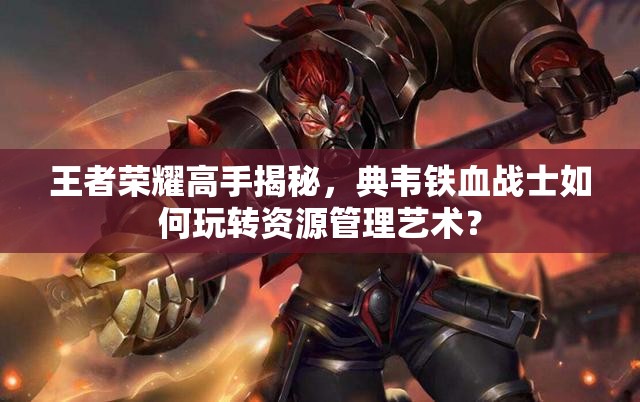 王者荣耀高手揭秘，典韦铁血战士如何玩转资源管理艺术？